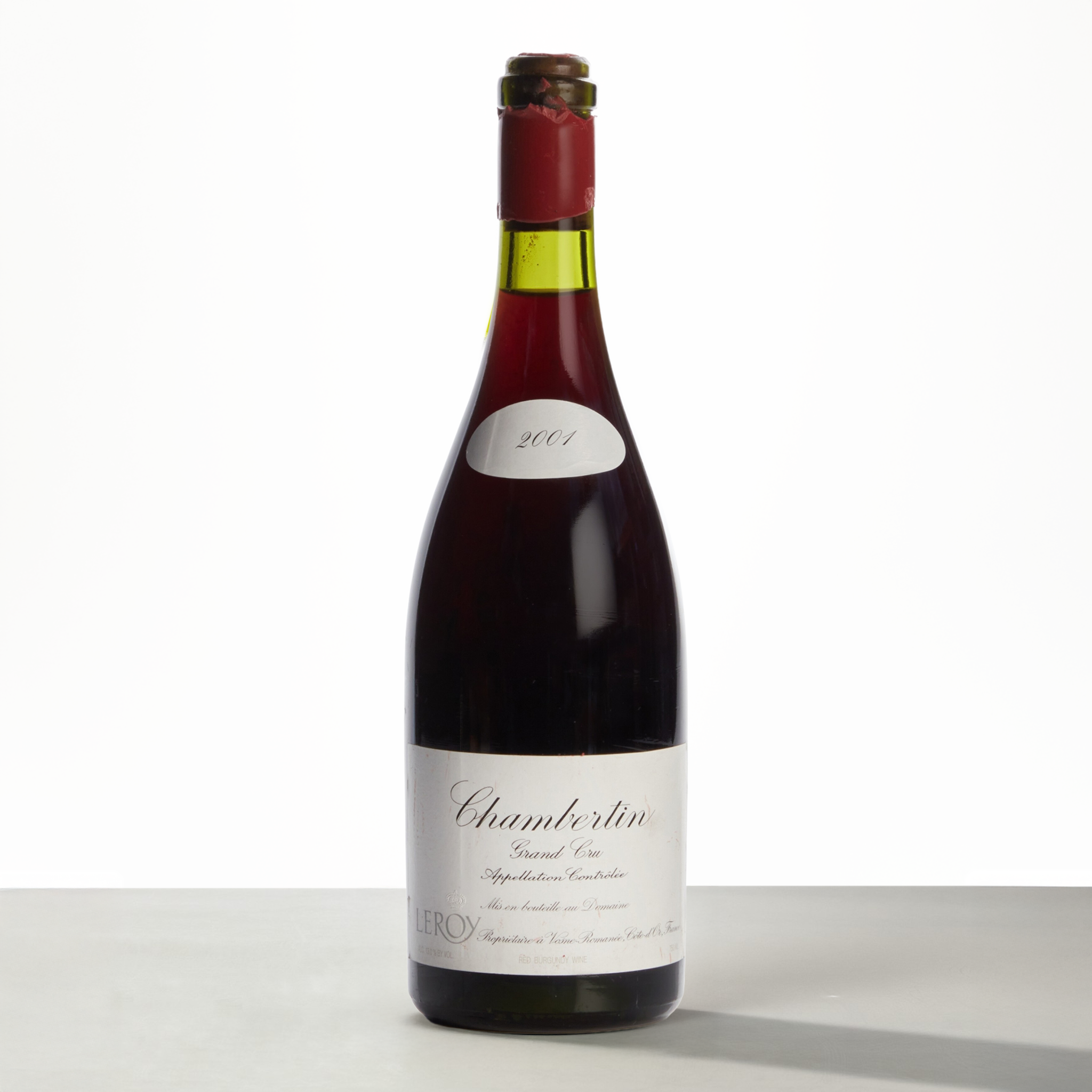 Domaine Leroy Chambertin 2001 750mL